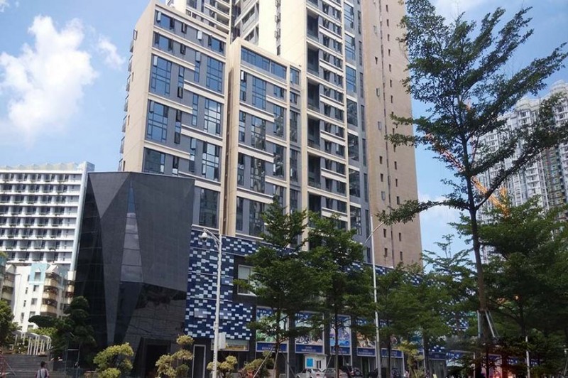 蓝郡左岸实景图