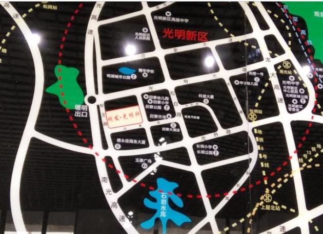 明发·光明轩交通图