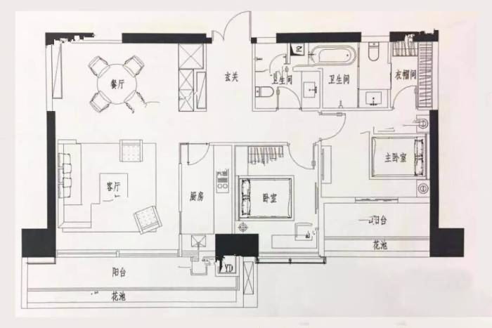 新天鹅堡户型图