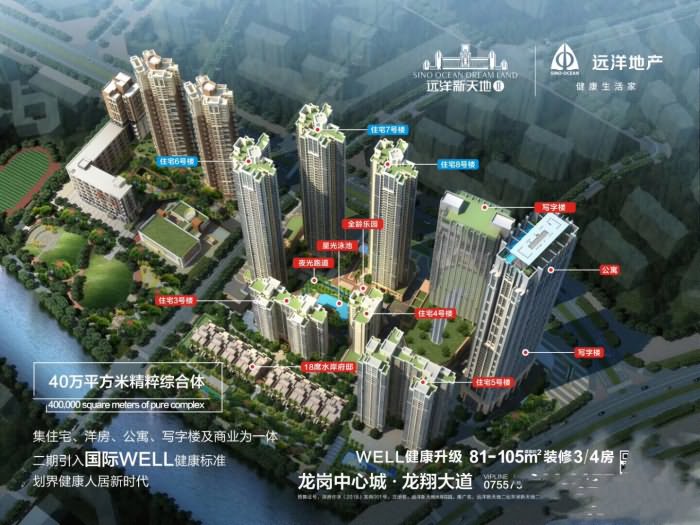 远洋新天地广场效果图