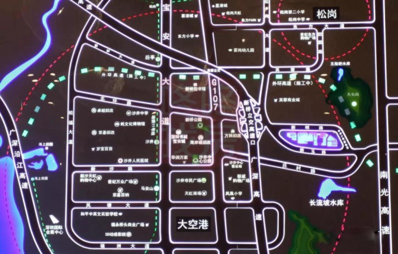 华创云轩交通图