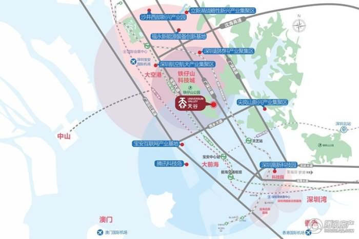 天谷大楼交通图