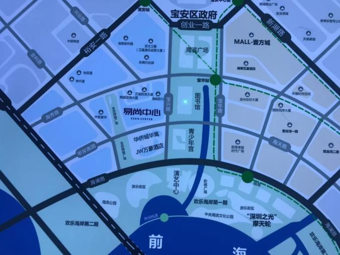 易尚中心交通图