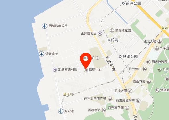 招商海运中心位置交通图