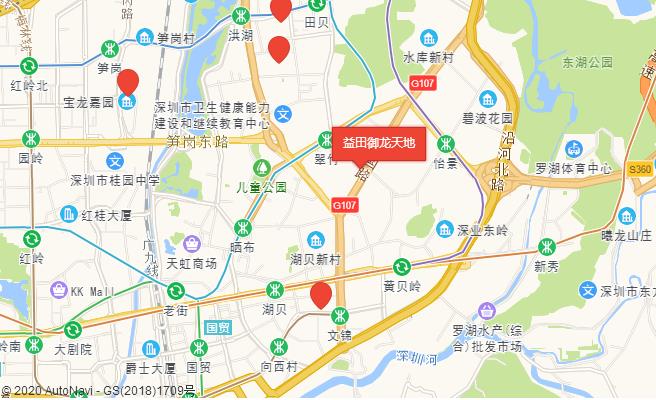 益田御龙天地地址交通图