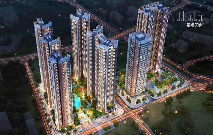 星河天地花园二期设计效果图