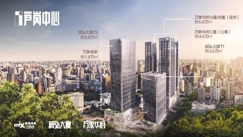 笋岗中心润弘大厦设计效果图