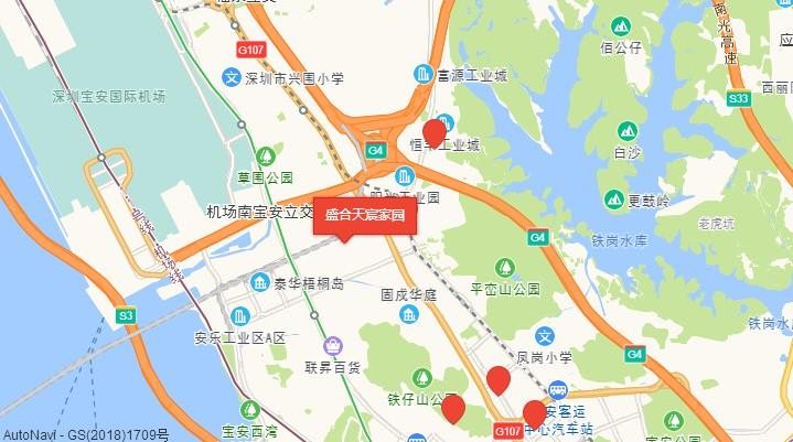 盛合天宸家园地址交通图
