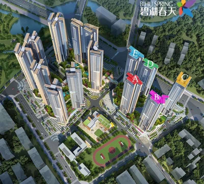 兆邦基碧湖春天花园设计效果图